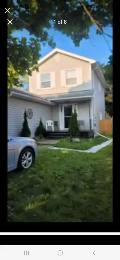 A separate entrance basement for rent