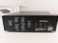 LDG Z-11 PRO ii Automatic antenna tuner with LDG RBA 4:1 Balun