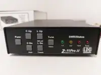 LDG Z-11 PRO ii Automatic antenna tuner with LDG RBA 4:1 Balun