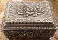 PEWTER JEWELRY BOXES (NEW)