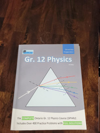 Grade 12 Physics (SPH4U) Workbook