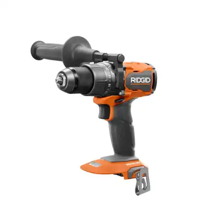 New! RIDGID 18V Brushless Cordless 1/2" Hammer Drill Tool-Only, View more