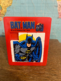 1978 DC comics Batman sliding puzzle. Plastic. 