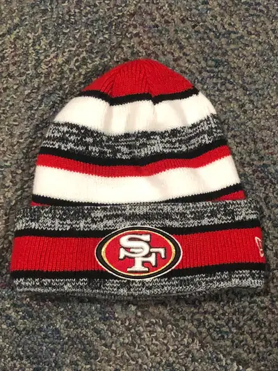 Brand New,  Unisex,  NFL, San Francisco 49er’s Winter Toque, View more