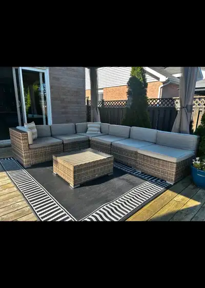 need a pick up and delivery for a patio sectional tonight, View more