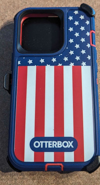 OtterBox defender case for iPhone 13 pro American flag new 