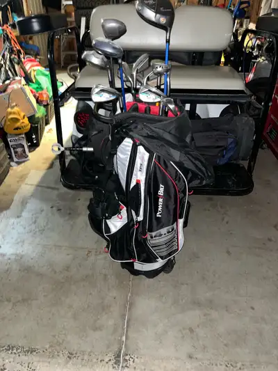 golf clubs and two golf bags callaway, View more