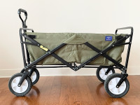 Mac Sports portable folding cart - green - available for 6 days