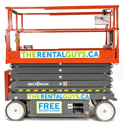 Skyjack SJ4632 Scissor Lift for Rent - Free Delivery and Pickup, View more