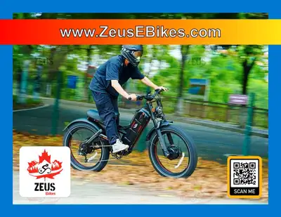 STOCK LIMITÉ! L'Eahora Romeo Pro II vitesse 71km/h. ZeusEbikes.c, View more