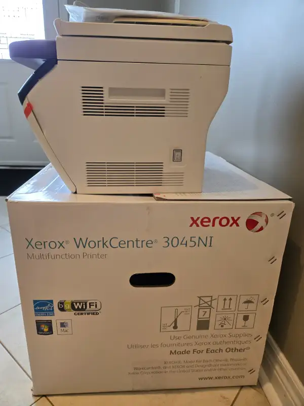 Laser Printer - Xerox WorkCentre 3045NI in Printers, Scanners & Fax in Markham / York Region - Image 4