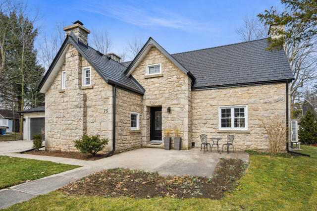 Iconic quarry stone Elora home has been extensively rebuilt! in Houses for Sale in Kitchener / Waterloo - Image 2