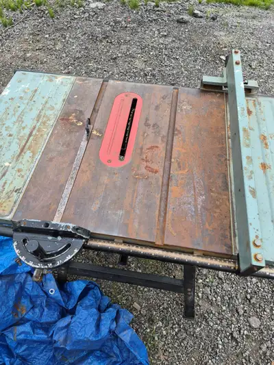 Delta 10 Table saw, stand & accessories 34-740C, View more