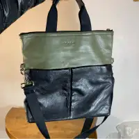 Coach large leather bag new used only 3 times