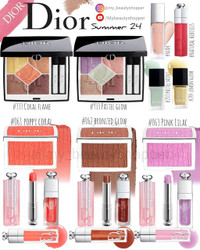 DIOR ADDICT - SUMMER LIPSTICKS COLLECTION/BLUSH - BRAND NEW