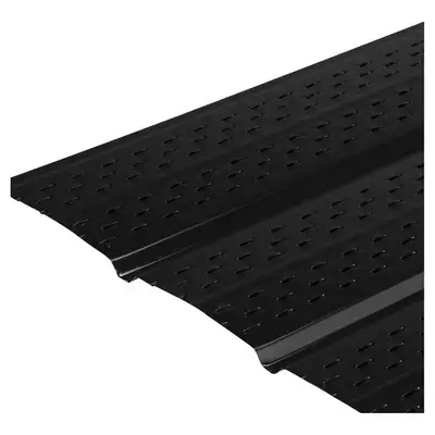 black kaycan vented soffit , View more
