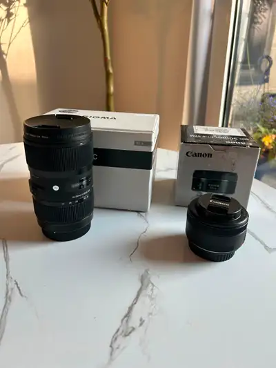 For Sale: Sigma 18-35mm f/1.8 ART + Canon 50mm f/1.8 STM, View more