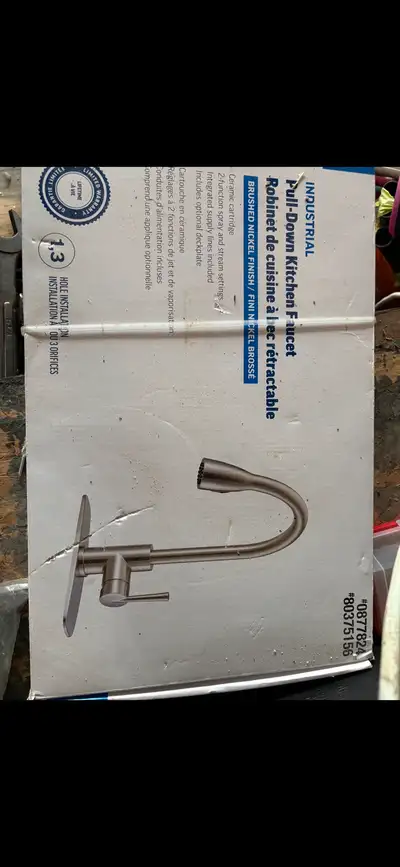  Kitchen and bathroom faucet brand new inbox and water pic for S, View more