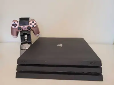 PS4 Pro is in excellent condition. It has been wiped of all data and comes with 1 TB of data, power...
