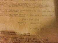 Rare WW2 Subsequent Nuremberg trials"the Doctors' trial"document