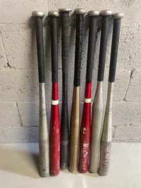 Baseball bat 34" aluminium $20 chaque / each