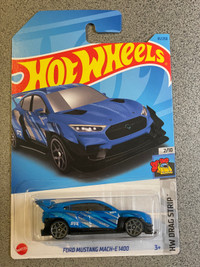 Hot wheels Ford Mustang Mach E 1400 blue 
