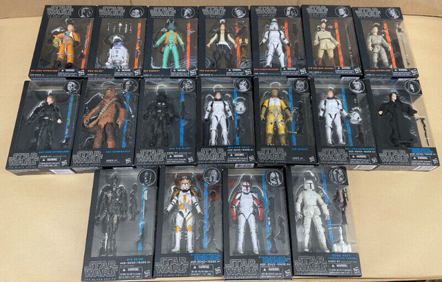 Star Wars The Black Series Blue Line & Orange Line 2013-2014 New in Toys & Games in Regina