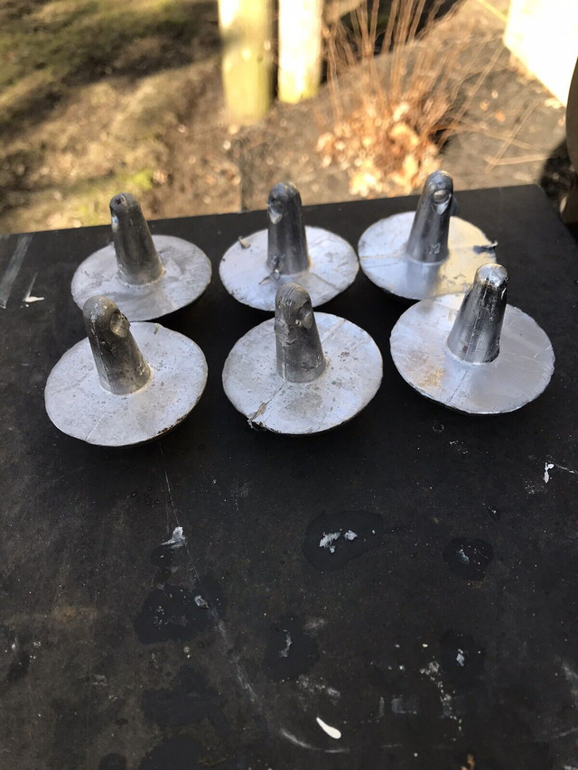 12 oz. mushroom weights for duck and goose decoys Fishing, Camping