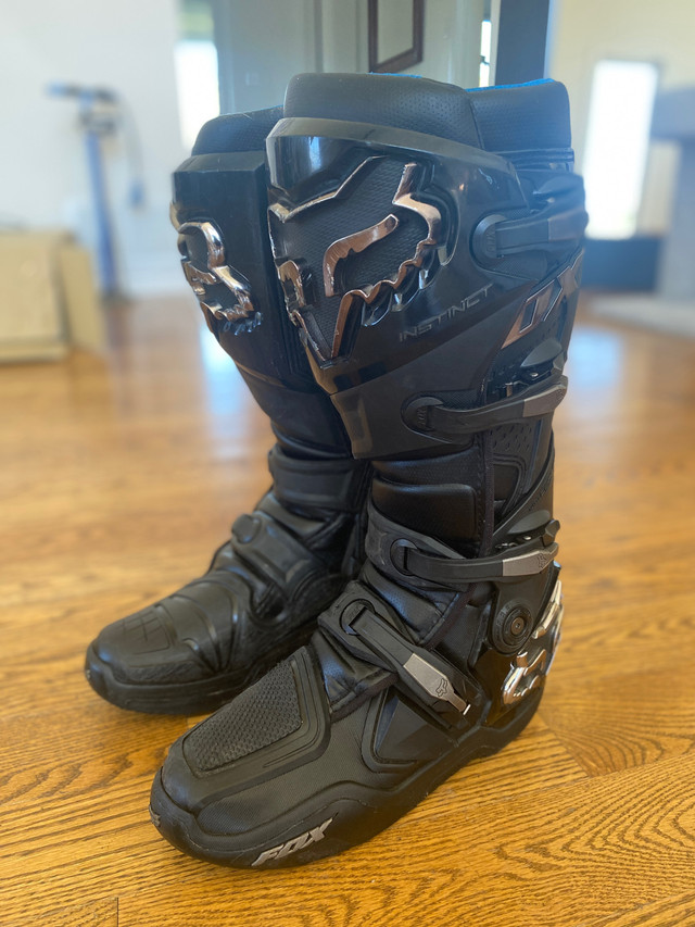 Fox instinct Motocross / ATV / Dirtbike Boots in Motorcycle Parts & Accessories in Ottawa - Image 3
