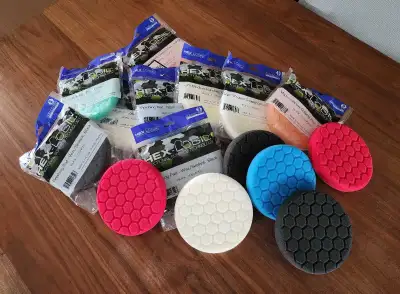 Chemical Guys Hex-Logic 5.5" Pad Fits 5" Backing Plate. Hex-logic pads are engineered and developed...