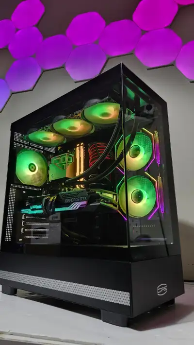 RTX 3070 Ti Black Gaming PC i7 10700F 16GB ram 1TB SSD, View more