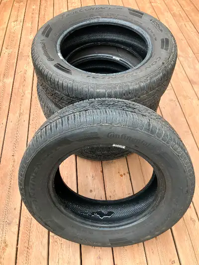 Set of 4 Continental TruContact Summer/All Season Tires