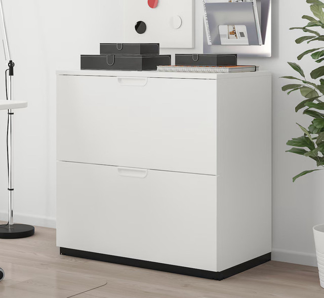 IKEA bekant walnut desk, sit/stand electric in Desks in St. Albert - Image 3