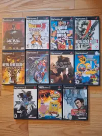 PS2 PlayStation games