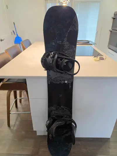 Burton snowboard + Burton bindings, View more