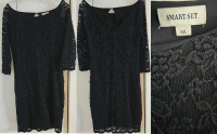 Une belle robe noire en dentelle à 10$