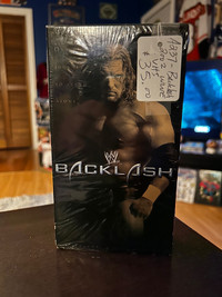 VHS BACKLASH 2002 WWE WWF Wrestling Original Booth 276