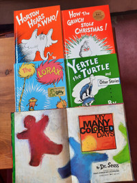 DR. SEUSS EXTRA LARGE FORMAT 5 BOOKS