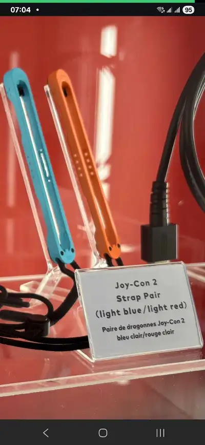 Unused Nintendo Switch 2 Joycon Straps, View more
