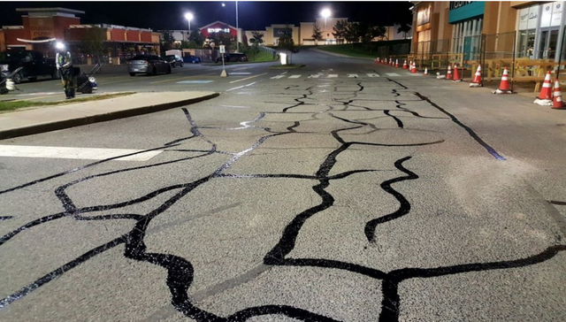 Hot Crack Filling, Route & Seal, Hot Rubber, Liquid Crack FIll