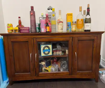 Solid Oak Wood Cabinet, View more