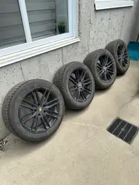 Winter tires with mags for sell