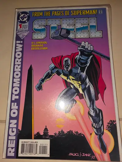 Steel From The Pages Of Superman Dc Comics Magazine Novel, View more