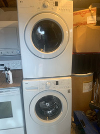 LG stacked washer/Dryer 