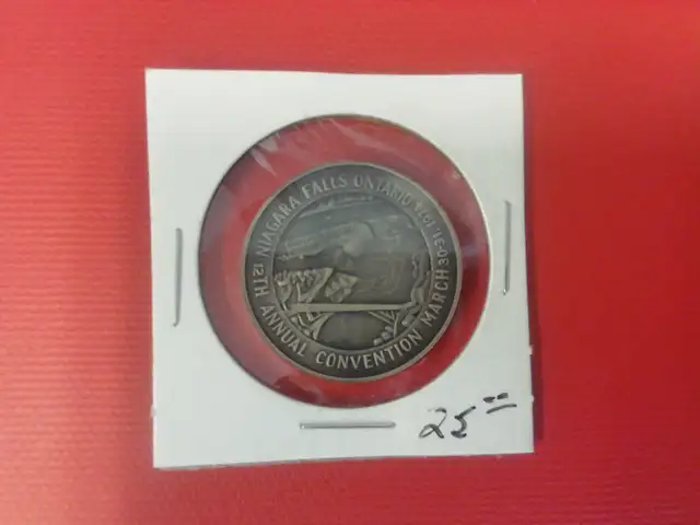 1962 Niagara Falls 12th Annual Convention Token in Arts & Collectibles in Mississauga / Peel Region - Image 2
