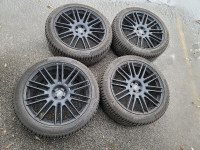 285 40 22 Continental Winter Snow Tires Audi Q7 Q8 Wheels Rims