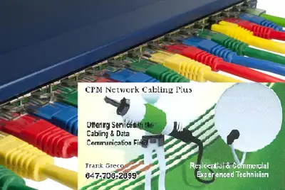 New Office/Construction Cabling Cat5e/Cat6/Cat6A (Data-Voice-AV), View more