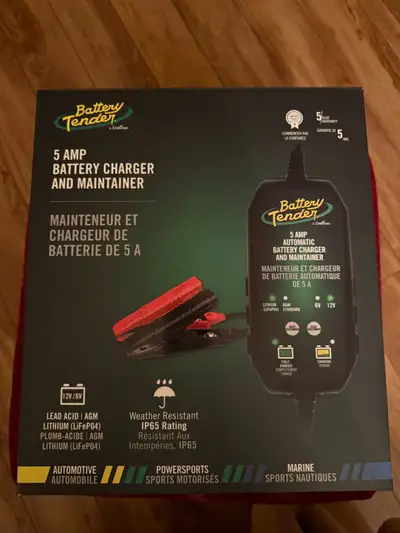 Mainteneur et chargeur de batterie de 5 A, View more