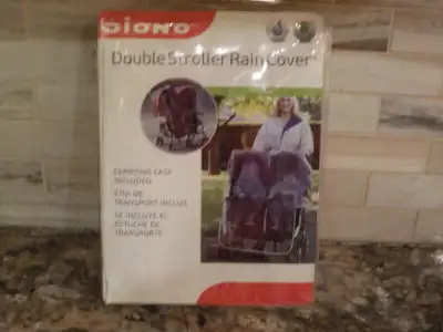 Diono double stroller rain cover, View more