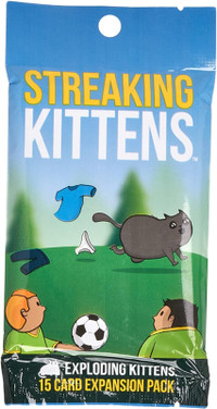 Streaking Kittens Expansion Set - A Russian Roulette Card Game